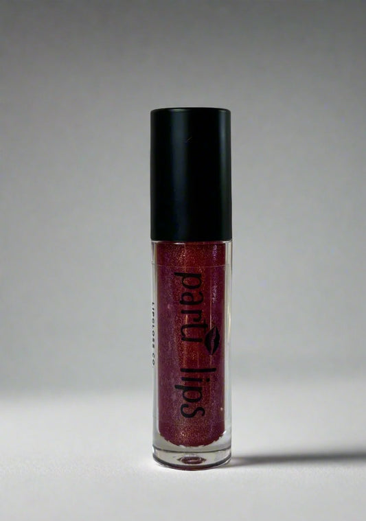 shimmer berry wine lip gloss